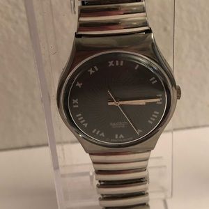 Swatch Watch Iron Man Irony GY 116 Flex metal band New in box